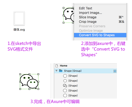 这款插件可以将Sketch素材一键导入到Axure中